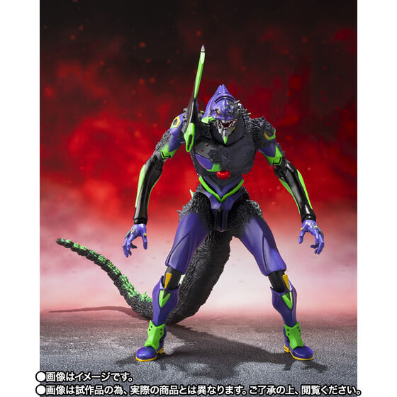 S.H.MonsterArts《哥吉拉對新世紀福音戰士》初號機 G 覺醒型態 2026 年 7 月開放預訂 2 S.H.MonsterArts《哥吉拉對新世紀福音戰士》初號機 G 覺醒型態 2026 年 7 月開放預訂