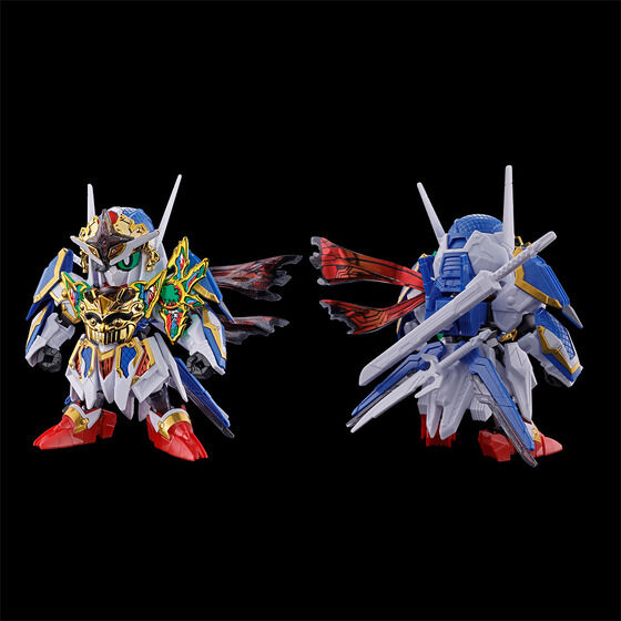 萬代《SD 鋼彈世界》電鍍 DX 套組 輝羅鋼武者與隱密風靈 2027 年發售 2 萬代《SD 鋼彈世界》電鍍 DX 套組 輝羅鋼武者與隱密風靈 2027 年發售