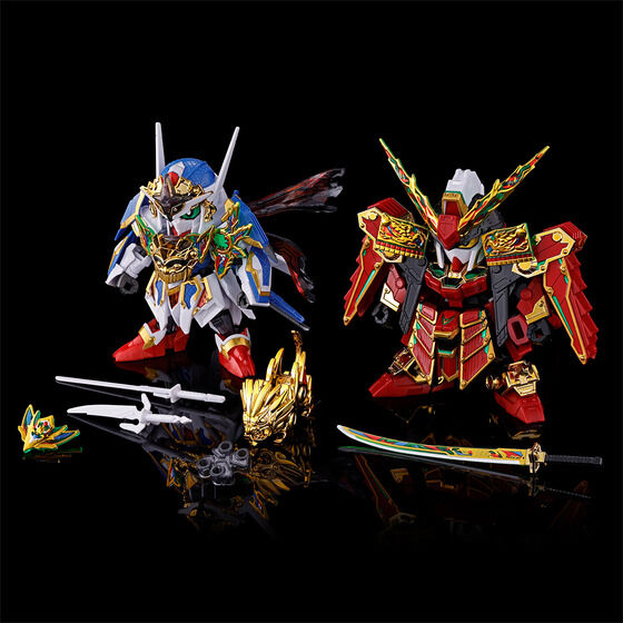 萬代《SD 鋼彈世界》電鍍 DX 套組 輝羅鋼武者與隱密風靈 2027 年發售 7 萬代《SD 鋼彈世界》電鍍 DX 套組 輝羅鋼武者與隱密風靈 2027 年發售