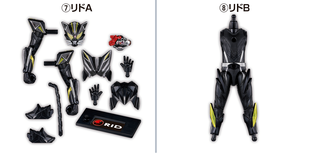 BANDAI食玩《裝動 仮面ライダーマイス EGZ1》2026年9月發售 單盒590日圓拼出完整騎士