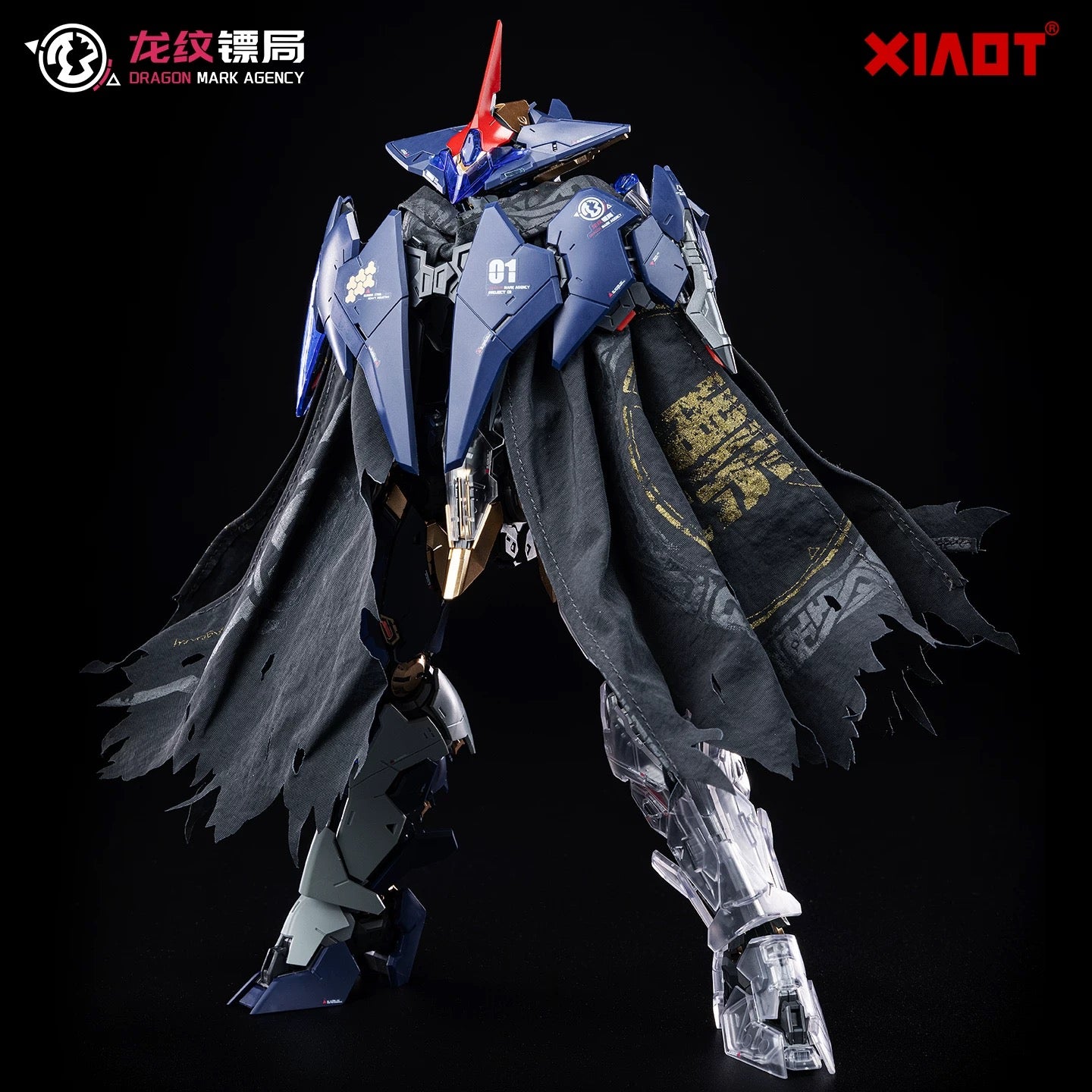 XIAOT《龍紋ヒョウ局》1/100 令曜專屬斗篷配件包 2026 年 8 月上市,百元內升級武俠浪人風