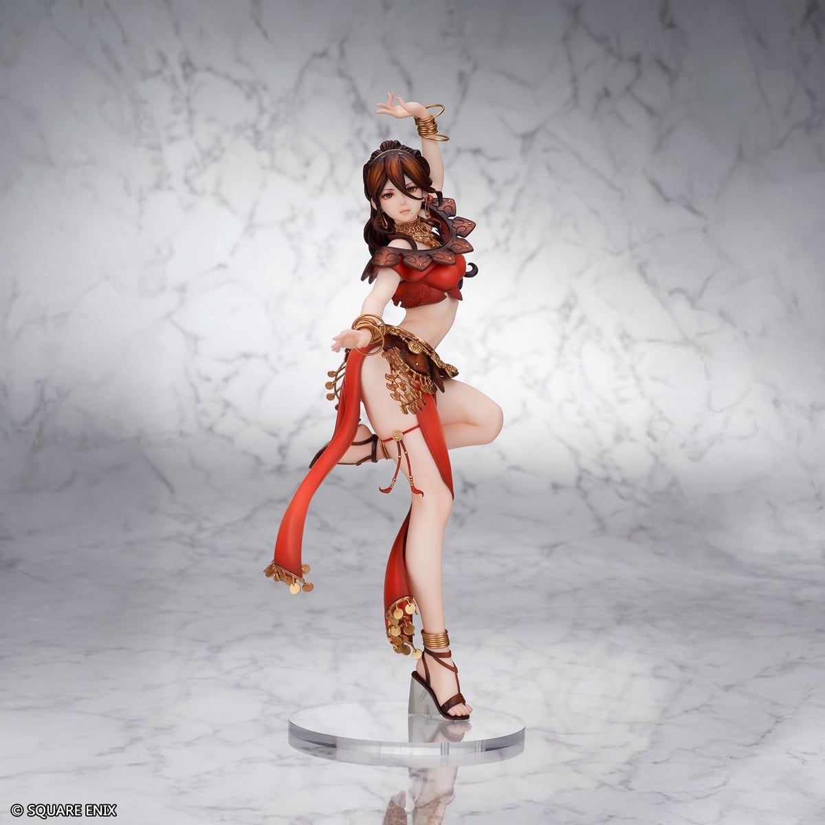 SQUARE ENIX《歧路旅人》舞孃普莉姆蘿瑟模型預購開始 售價 3.5 萬日圓