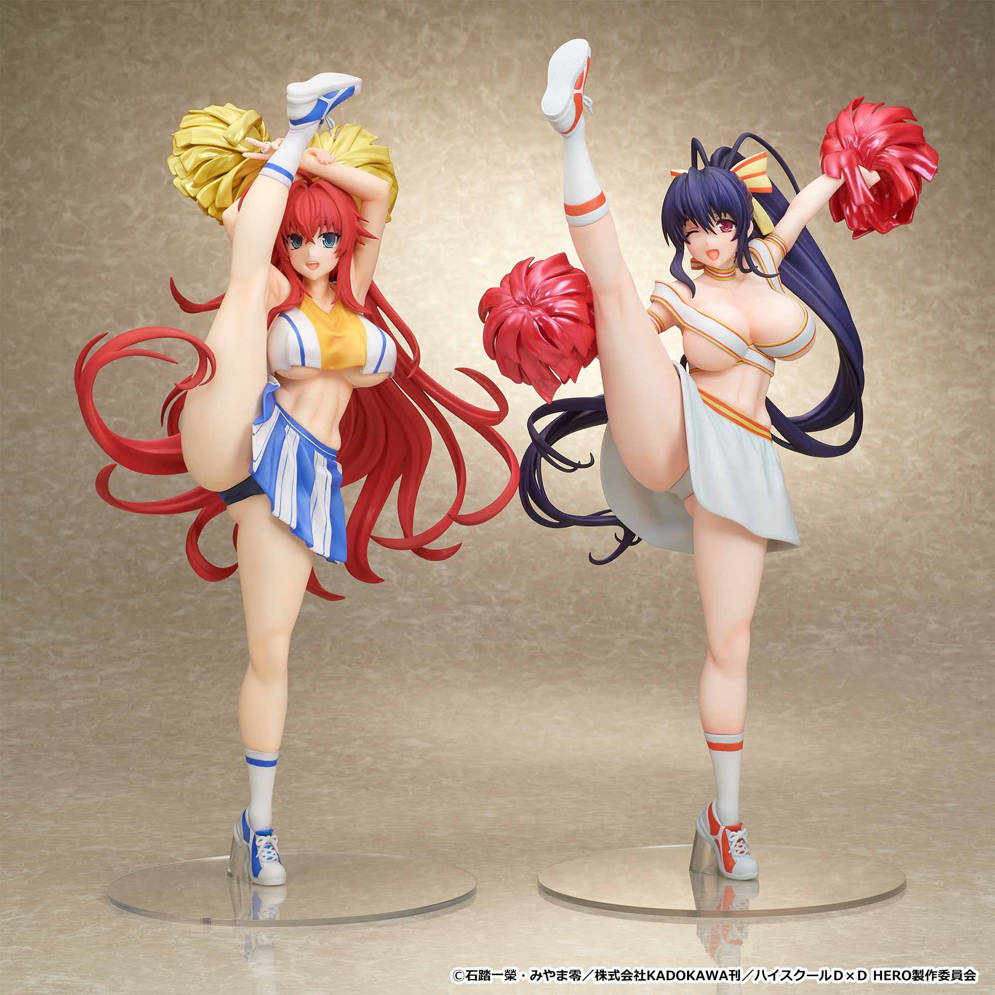 MuseMolds《惡魔高校 D×D》莉雅絲啦啦隊與姬島朱乃 1/6 模型明日開放預購
