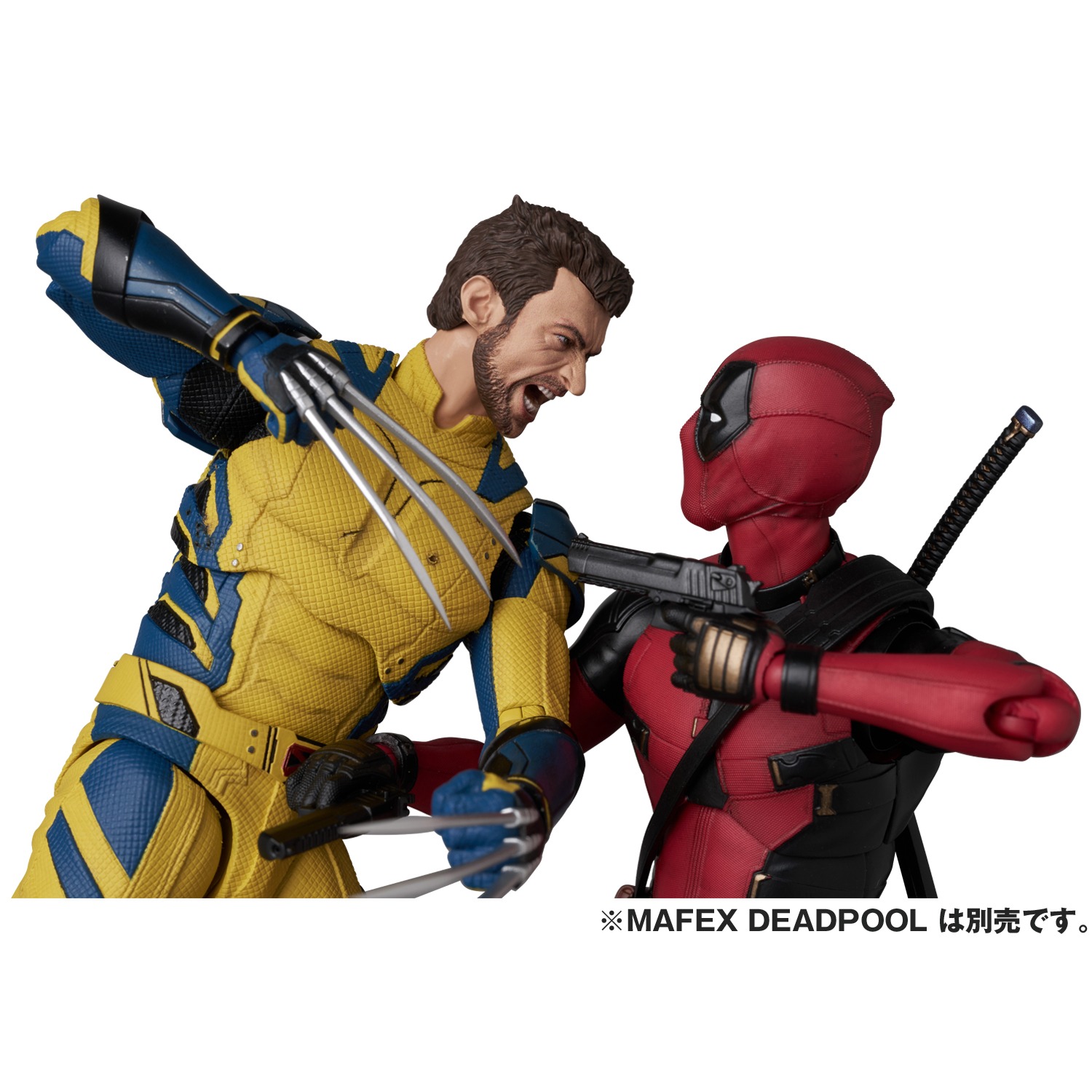 MAFEX《死侍與狼人》推出全新可動模型 2026年7月接力發售 售價1.4萬日圓