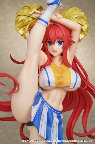 《High School DxD HERO》莉雅絲、姬島朱乃啦啦隊模型預約開始,挑戰I字與Y字平衡柔軟極限