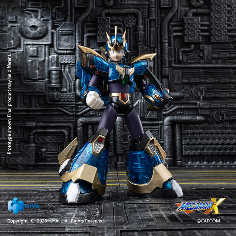 Hiya Toys推出《洛克人 X》究極鎧甲可動人偶 支援磁控發光2027年秋季發售