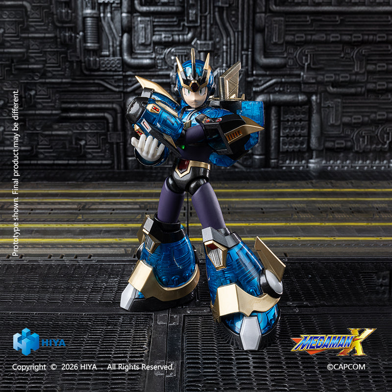 Hiya Toys推出《洛克人 X》究極鎧甲可動人偶 支援磁控發光2027年秋季發售