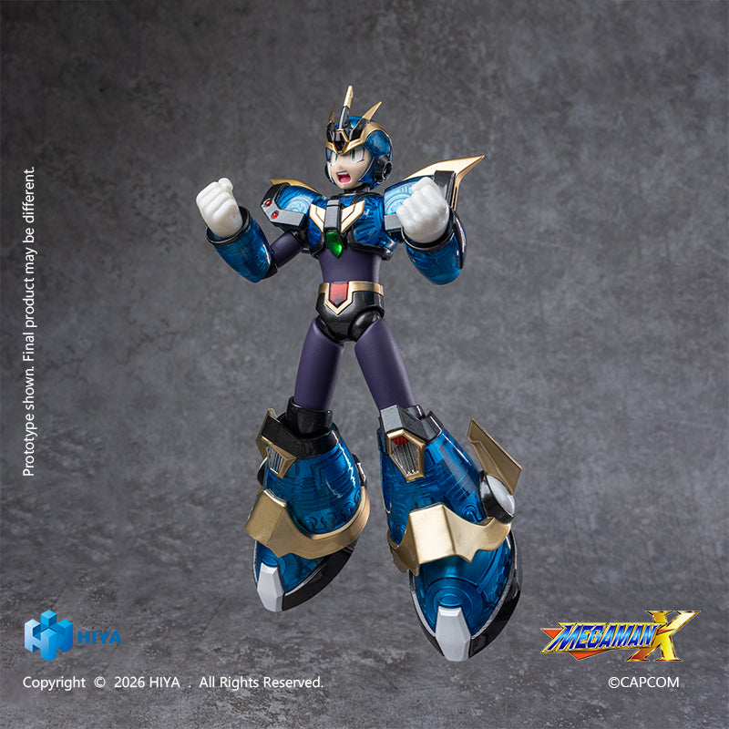 Hiya Toys推出《洛克人 X》究極鎧甲可動人偶 支援磁控發光2027年秋季發售