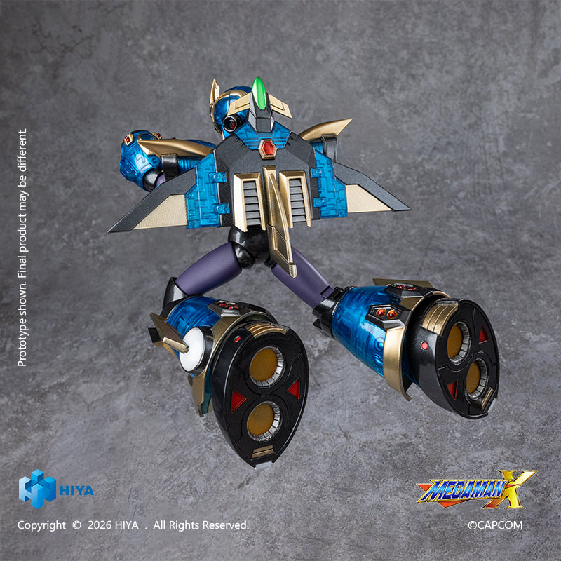Hiya Toys推出《洛克人 X》究極鎧甲可動人偶 支援磁控發光2027年秋季發售