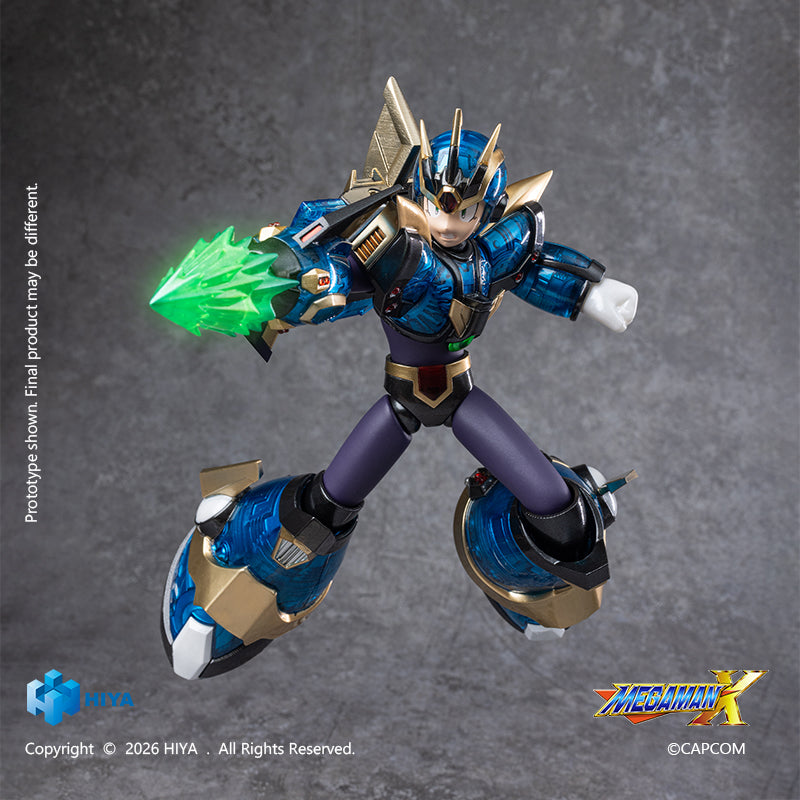 Hiya Toys推出《洛克人 X》究極鎧甲可動人偶 支援磁控發光2027年秋季發售