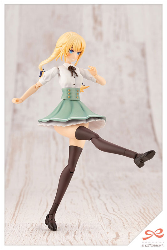 壽屋《創彩少女庭園》佐伯律花夏服 7月17日再販 內附三款髮型零件可與女神裝置混搭