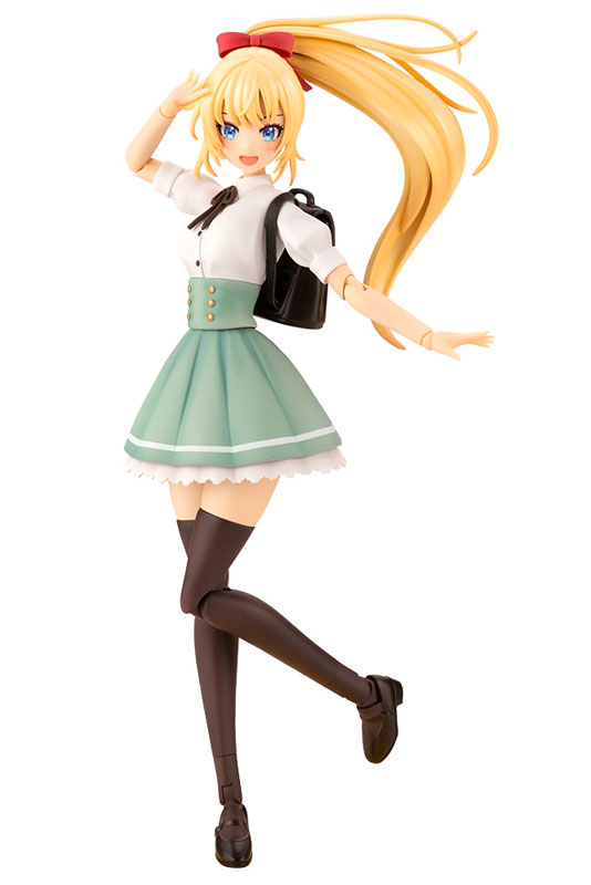 壽屋《創彩少女庭園》佐伯律花夏服 7月17日再販 內附三款髮型零件可與女神裝置混搭