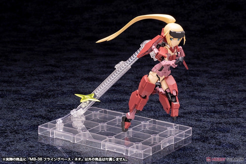 Kotobukiya《New Flying Base》系列支架 2026 年再販 齒輪鎖定無懼重裝下墜
