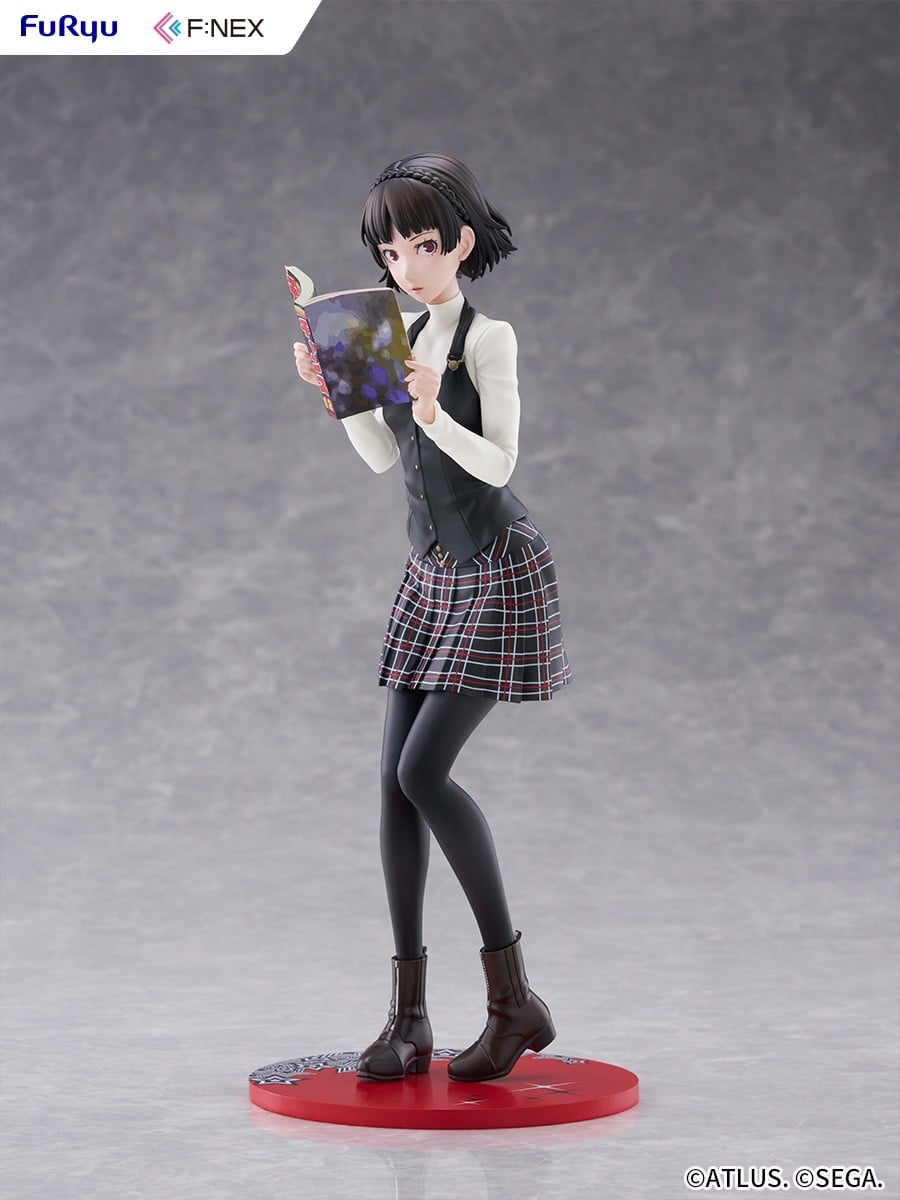 F:NEX《女神異聞錄 5 皇家版》新島真模型 2027 年發售 重現經典慌張表情