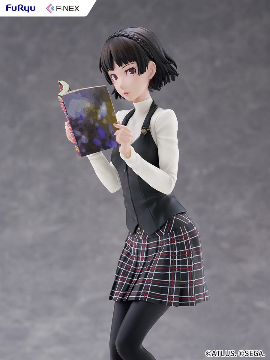 F:NEX《女神異聞錄 5 皇家版》新島真模型 2027 年發售 重現經典慌張表情