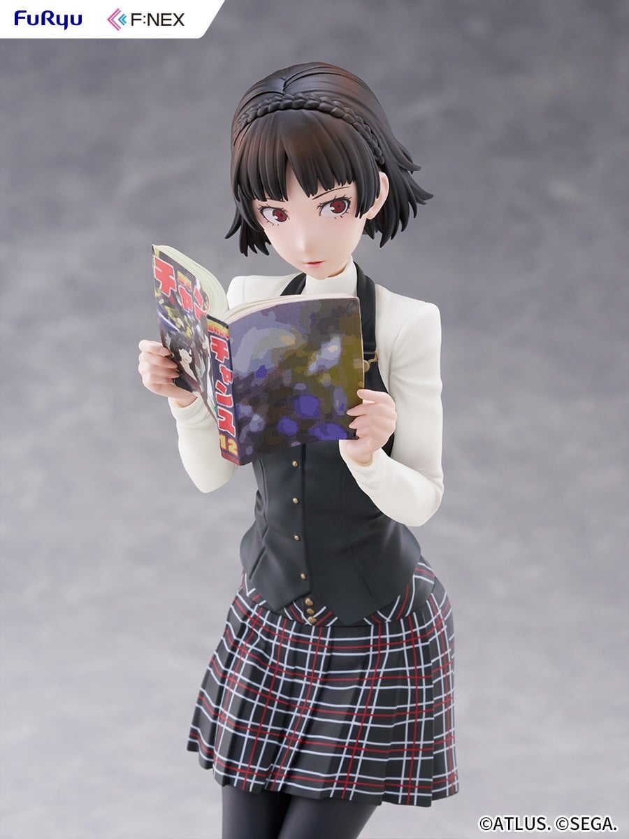F:NEX《女神異聞錄 5 皇家版》新島真模型 2027 年發售 重現經典慌張表情