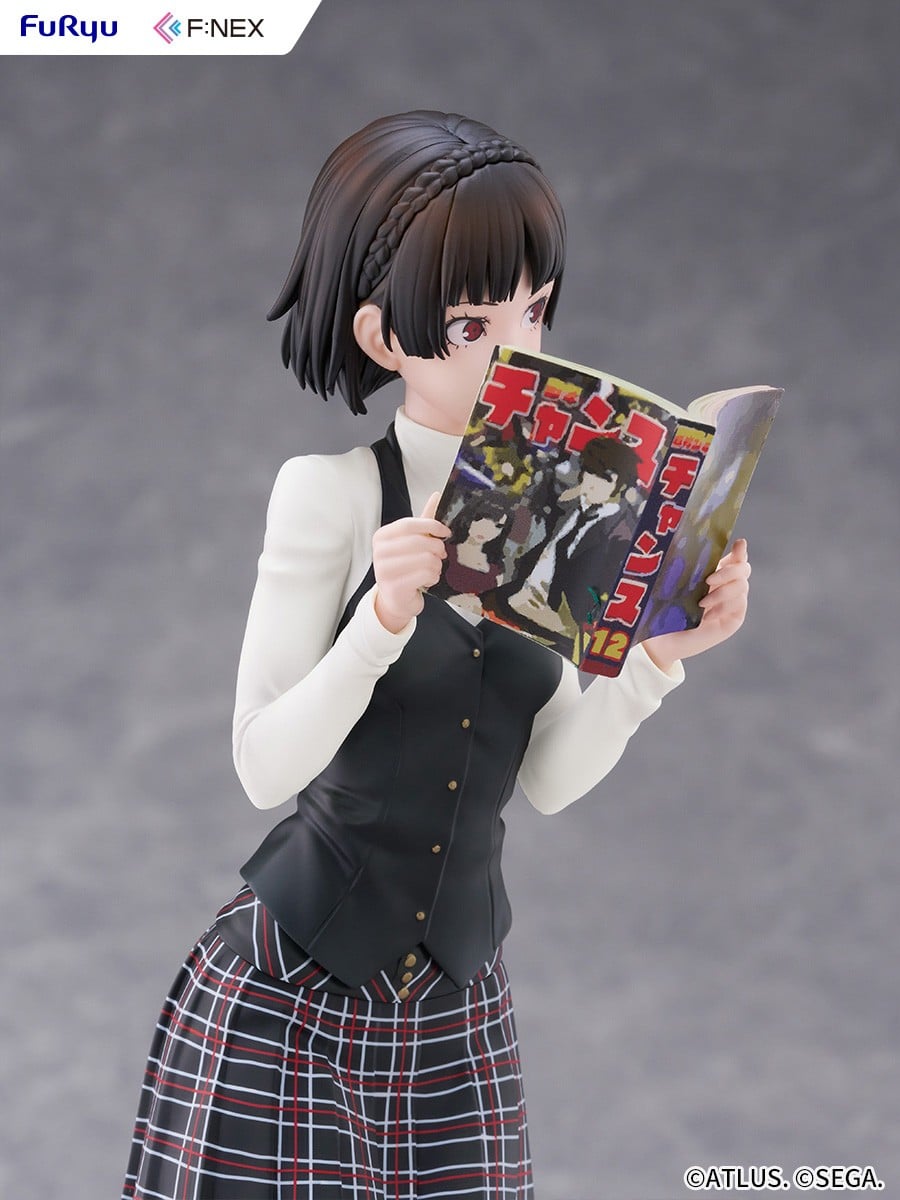 F:NEX《女神異聞錄 5 皇家版》新島真模型 2027 年發售 重現經典慌張表情