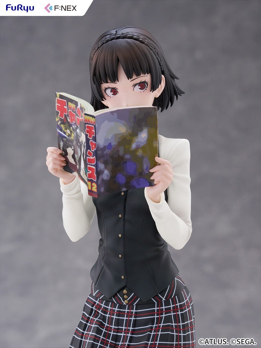 F:NEX《女神異聞錄 5 皇家版》新島真模型 2027 年發售 重現經典慌張表情