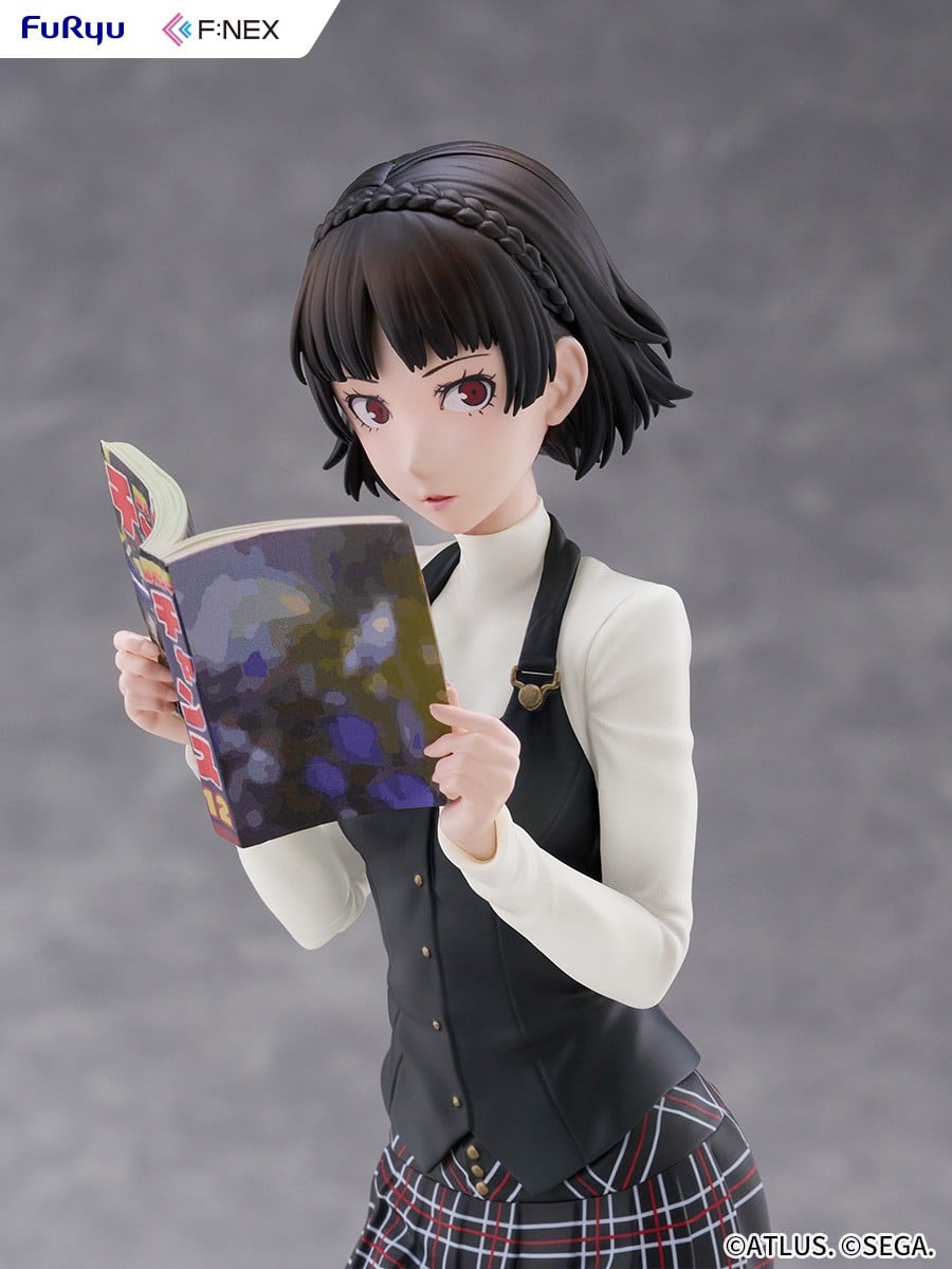 F:NEX《女神異聞錄 5 皇家版》新島真模型 2027 年發售 重現經典慌張表情