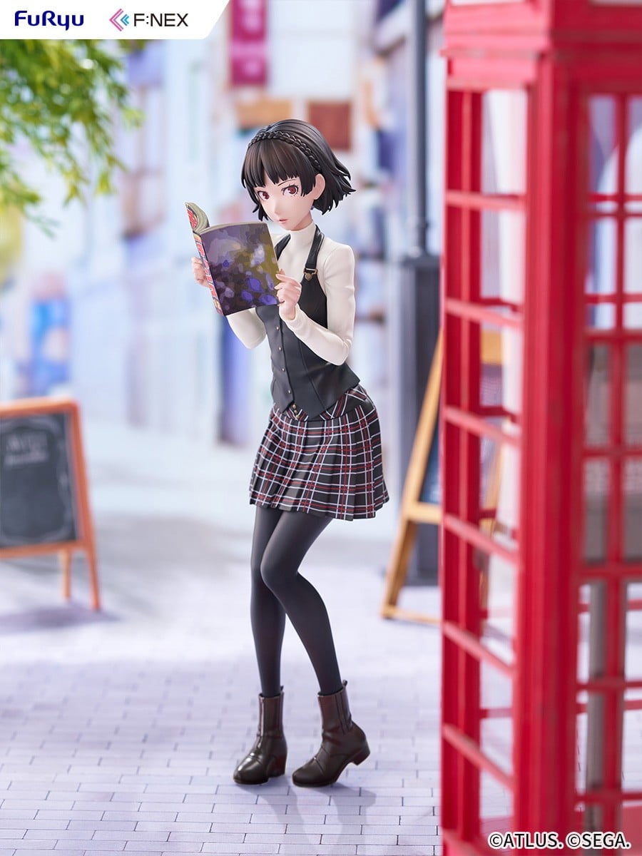 F:NEX《女神異聞錄 5 皇家版》新島真模型 2027 年發售 重現經典慌張表情
