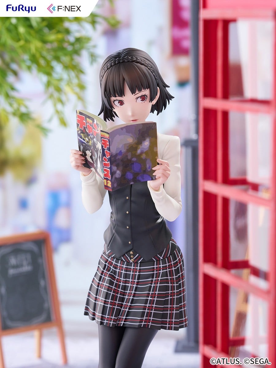 F:NEX《女神異聞錄 5 皇家版》新島真模型 2027 年發售 重現經典慌張表情