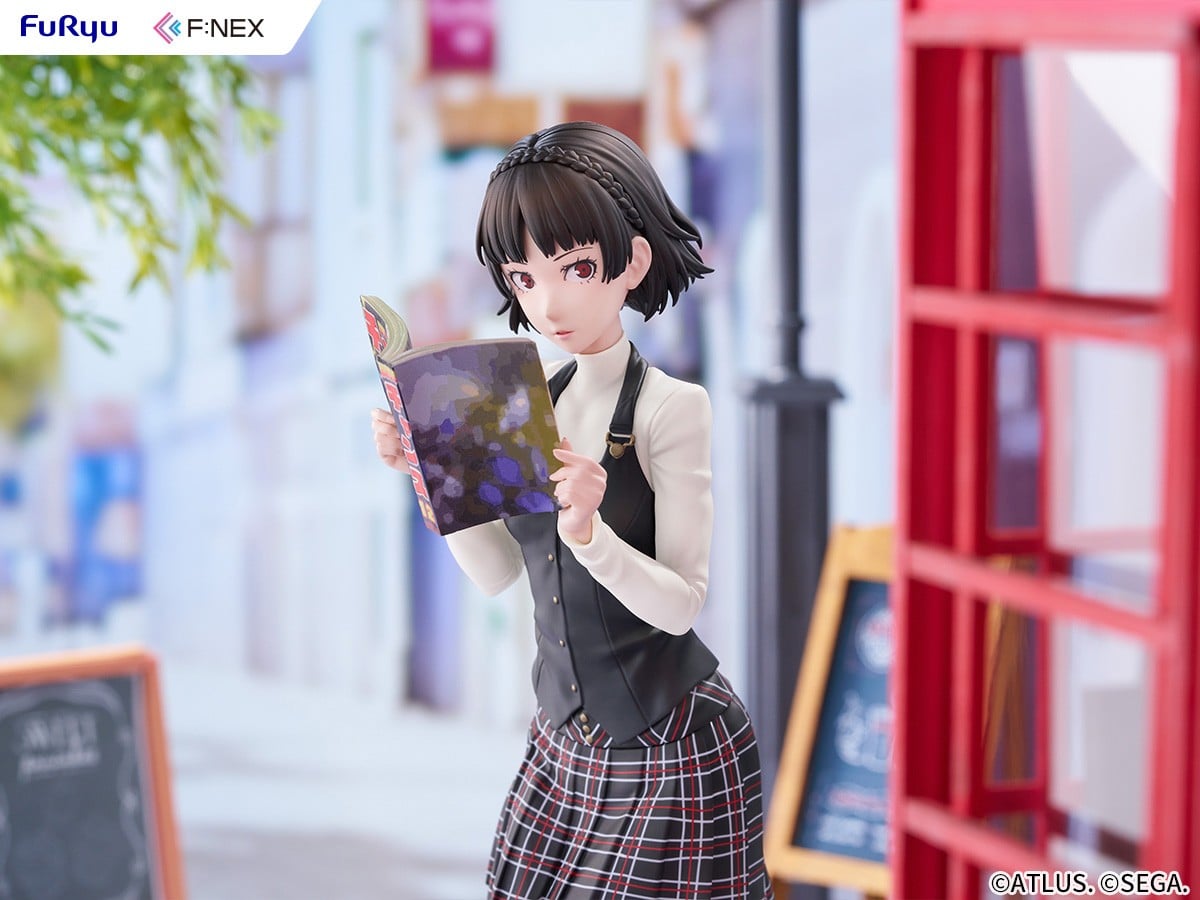 F:NEX《女神異聞錄 5 皇家版》新島真模型 2027 年發售 重現經典慌張表情