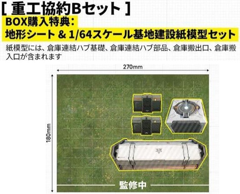 《明日方舟:終末地》星環重工推出 1/64 基建系列模型 協約核心與自動化產線 2026 年發售