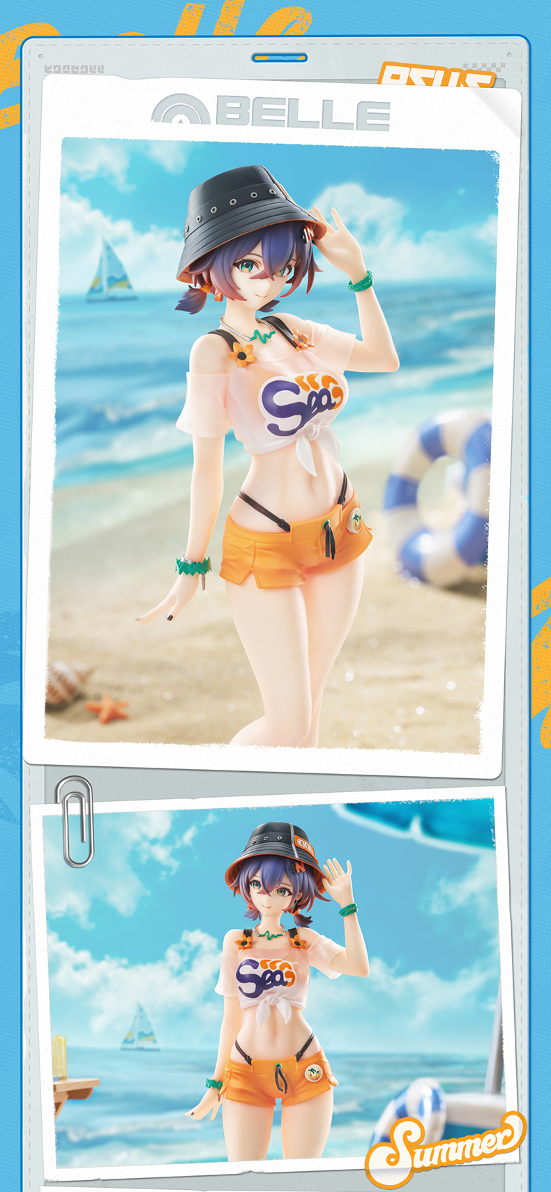 《絕區零》玲「夏日晴空」模型公開 2026年預購台幣約1288元