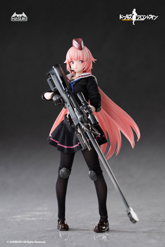 HASUKI《少女前線》NTW-20可動模型下週出貨 搭載布衣與視線可動