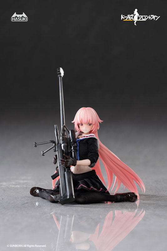 HASUKI《少女前線》NTW-20可動模型下週出貨 搭載布衣與視線可動