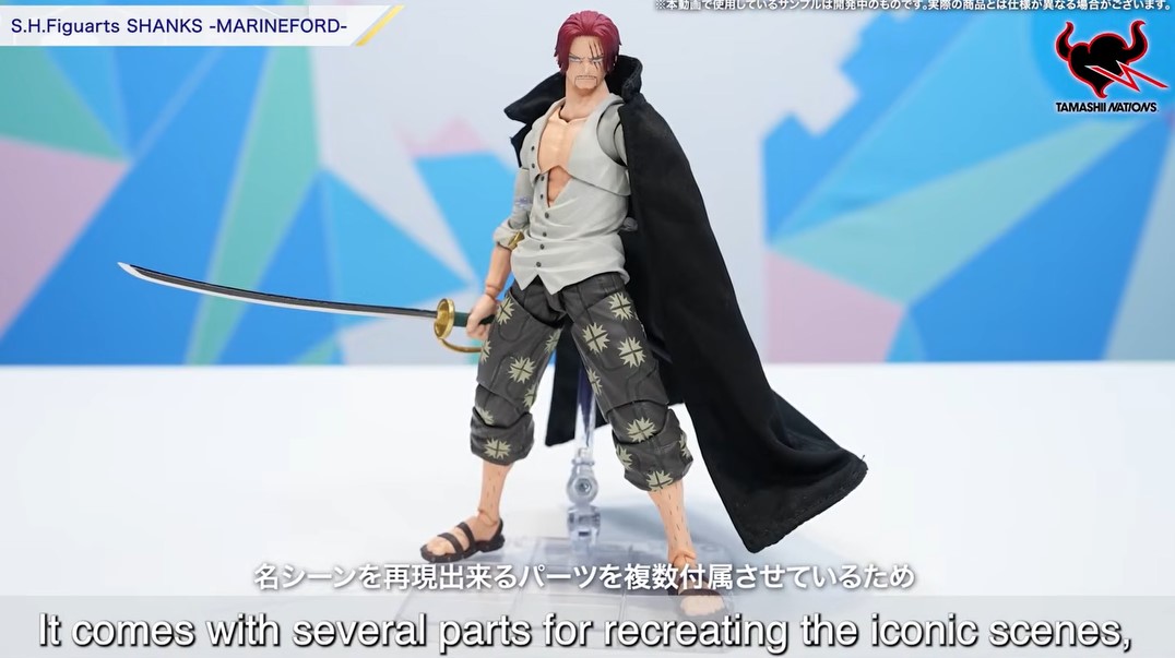 S.H.Figuarts《航海王》紅髮傑克頂上戰爭版開發決定 重現四皇霸氣現身停戰瞬間