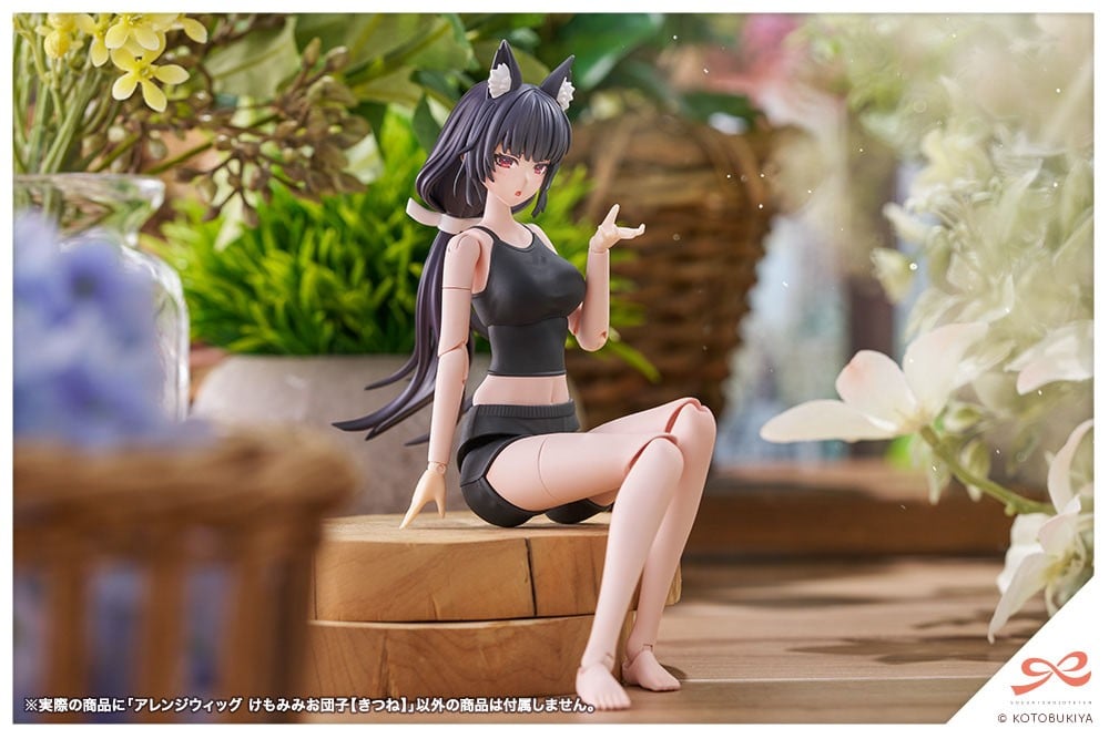 壽屋《創彩少女庭園》推狐耳與貓耳客製化髮型 2026 年 12 月正式出貨
