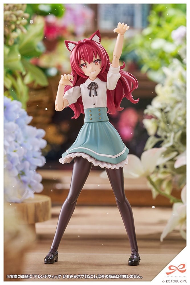 壽屋《創彩少女庭園》推狐耳與貓耳客製化髮型 2026 年 12 月正式出貨