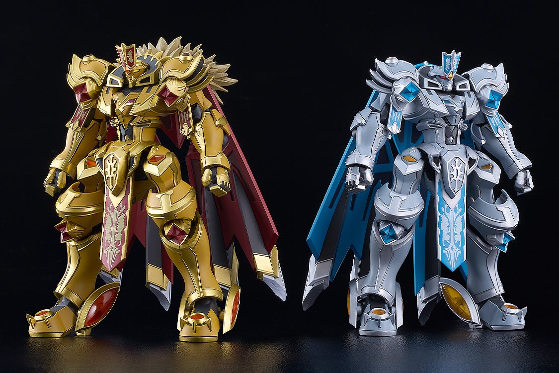 MODEROID《騎士&魔法》金獅與銀虎模型開啟預購 電鍍皇家版2027年1月發售