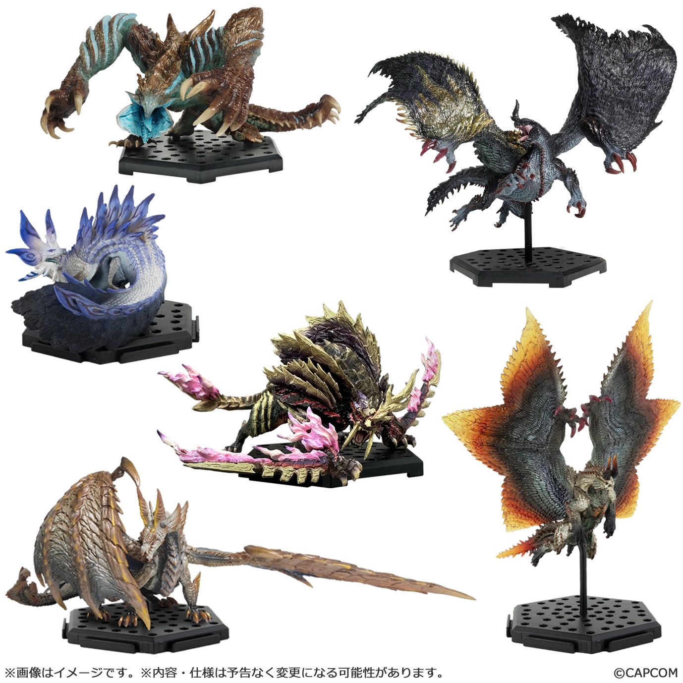 CAPCOM《魔物獵人崛起:破曉》CFB 精選輯開放預購 冥淵龍等 6 隻人氣魔物集結
