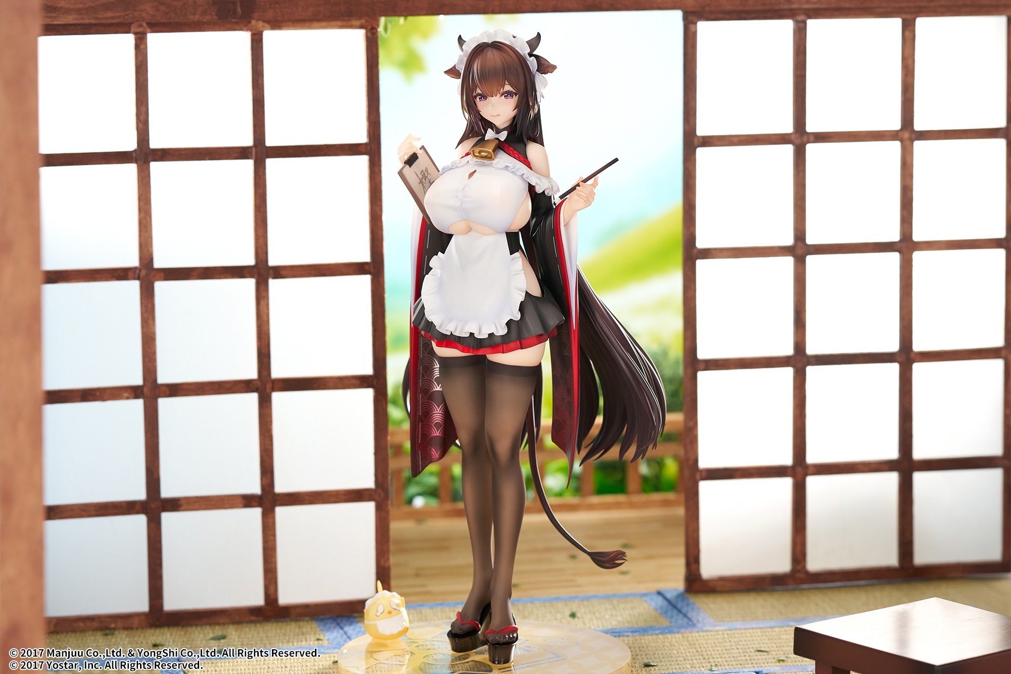 《碧藍航線》樫野女僕裝模型預購開跑 附贈「心型眼」與大尺度替換件