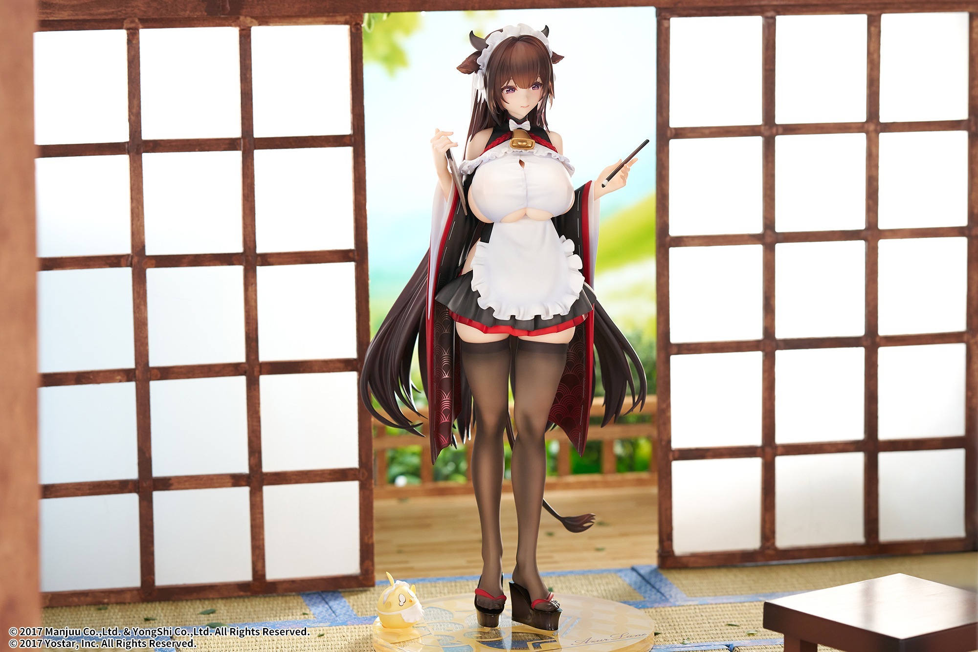 《碧藍航線》樫野女僕裝模型預購開跑 附贈「心型眼」與大尺度替換件