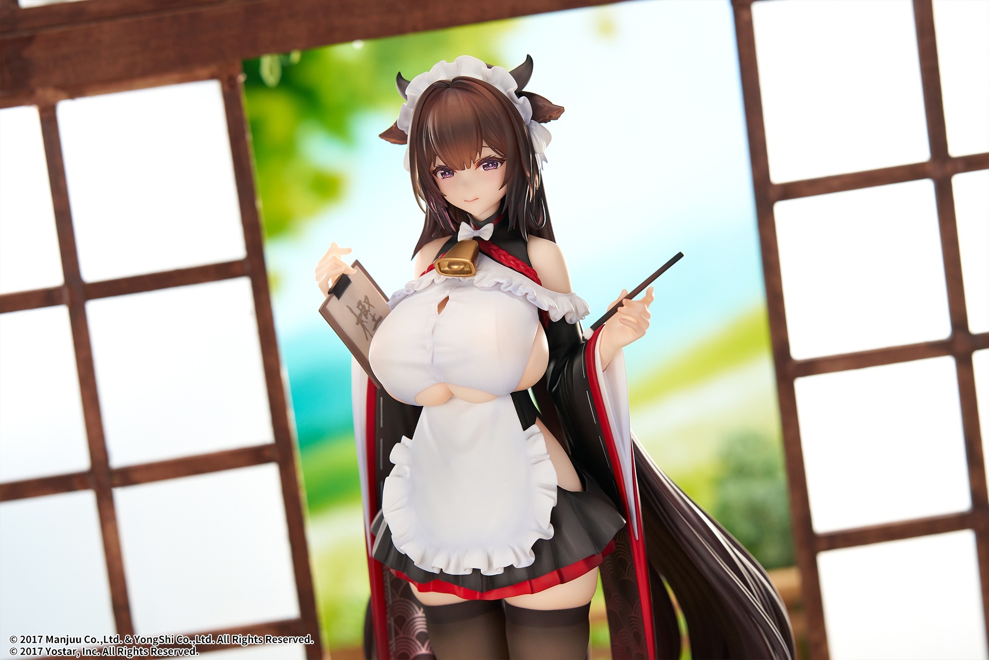 《碧藍航線》樫野女僕裝模型預購開跑 附贈「心型眼」與大尺度替換件