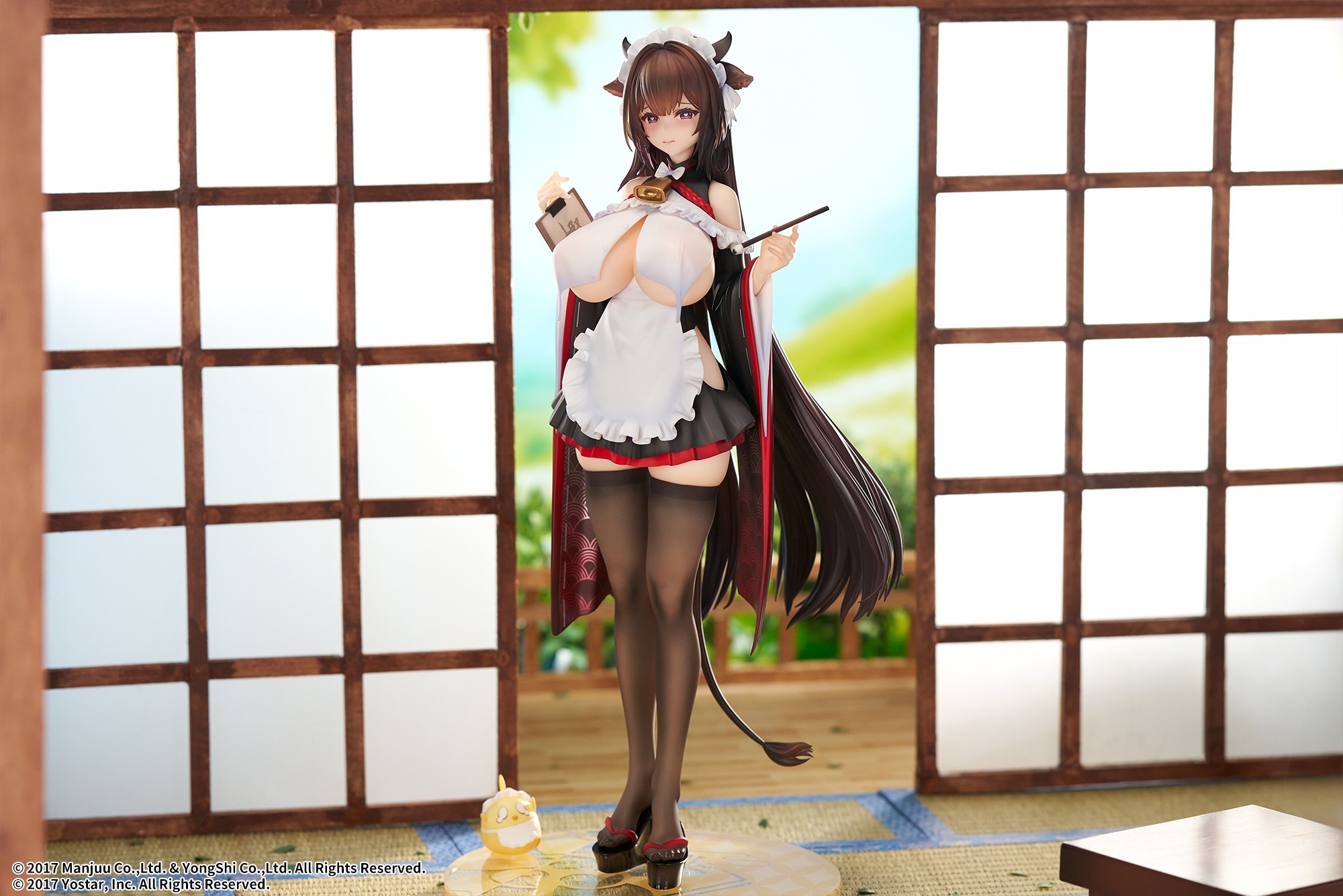 《碧藍航線》樫野女僕裝模型預購開跑 附贈「心型眼」與大尺度替換件