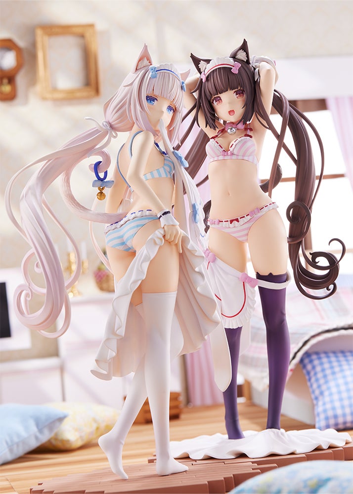 《NEKOPARA》巧克力與香草更衣模型再販 7月23日預購開始