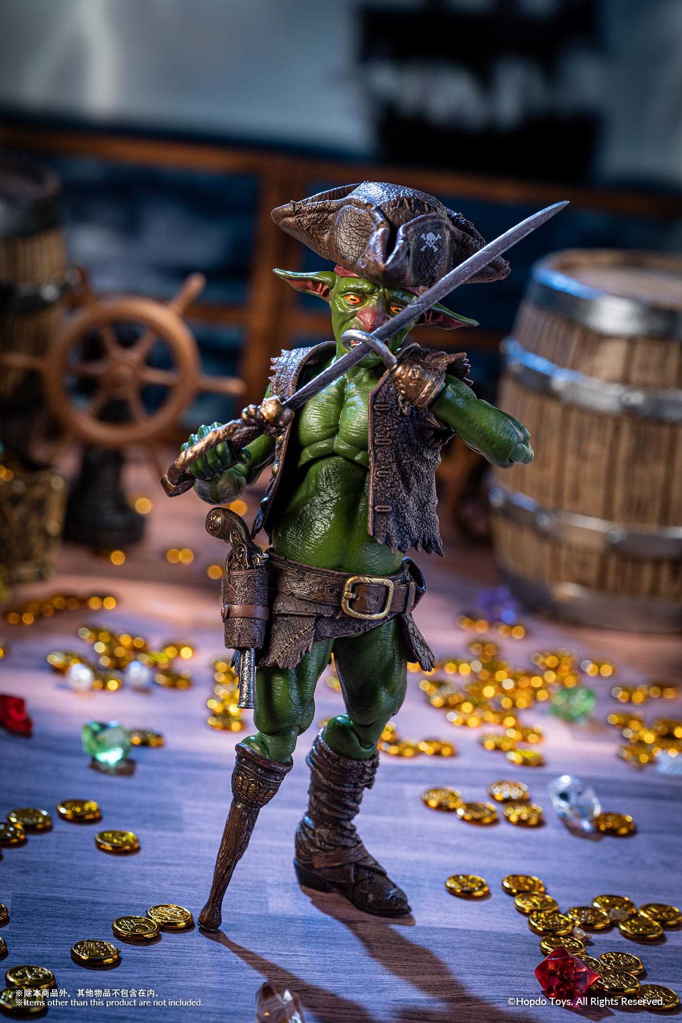 HopDo Toys《哥布林》海賊與主廚原型公開 靈活關節應付各種特定需求