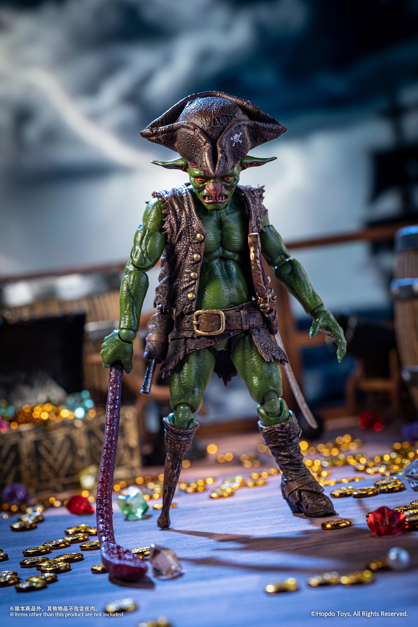 HopDo Toys《哥布林》海賊與主廚原型公開 靈活關節應付各種特定需求