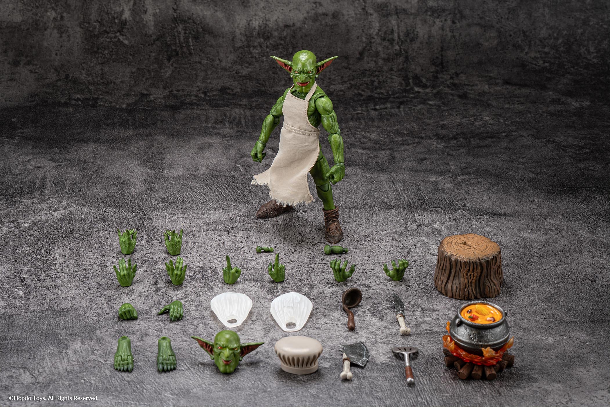 HopDo Toys《哥布林》海賊與主廚原型公開 靈活關節應付各種特定需求