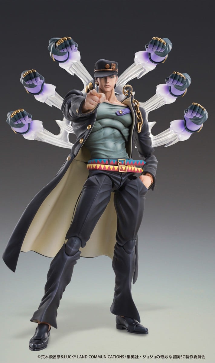 Medicos《JoJo 的奇妙冒險》空条承太郎、白金之星超像可動再販預購開跑