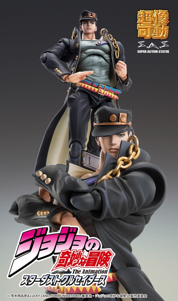 Medicos《JoJo 的奇妙冒險》空条承太郎、白金之星超像可動再販預購開跑