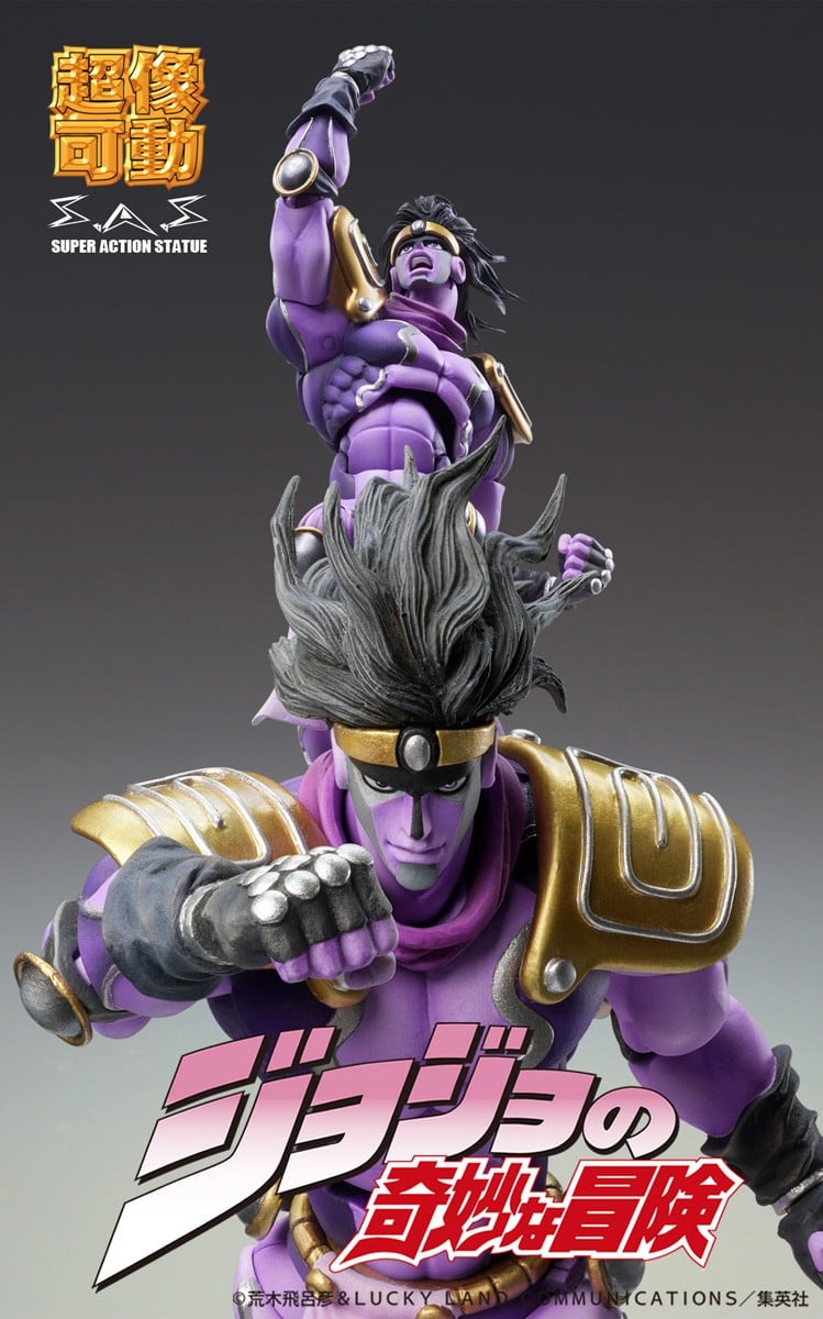 Medicos《JoJo 的奇妙冒險》空条承太郎、白金之星超像可動再販預購開跑