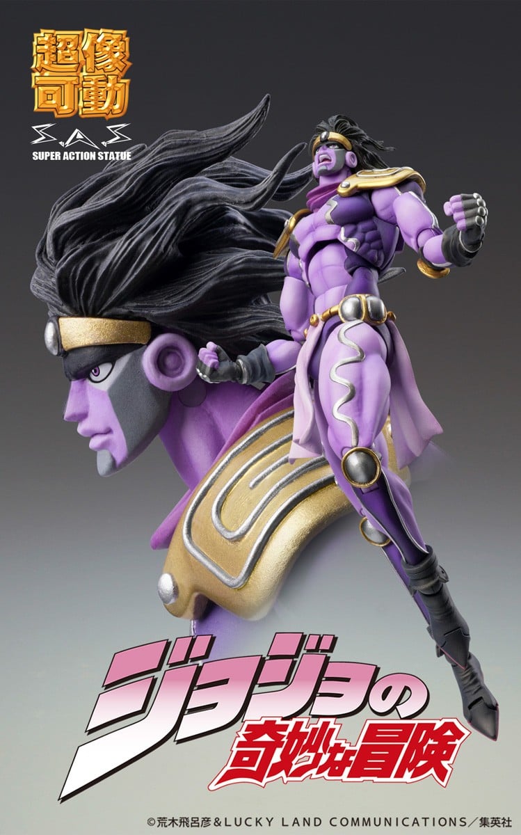 Medicos《JoJo 的奇妙冒險》空条承太郎、白金之星超像可動再販預購開跑