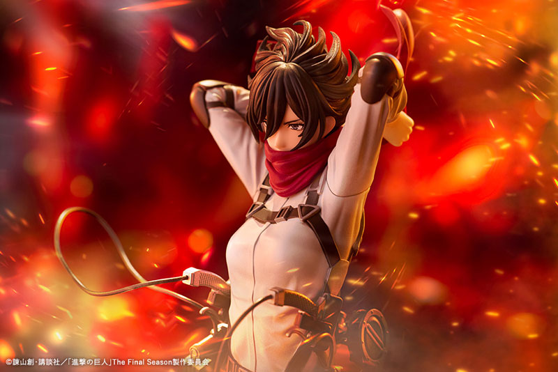 壽屋新品牌《進擊的巨人》米卡莎模型開放預購 售價僅約 2200 台幣
