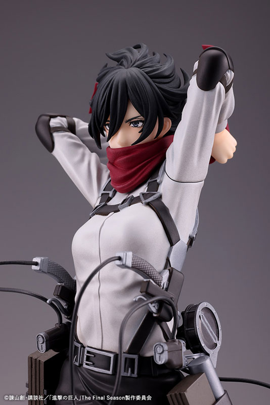 壽屋新品牌《進擊的巨人》米卡莎模型開放預購 售價僅約 2200 台幣