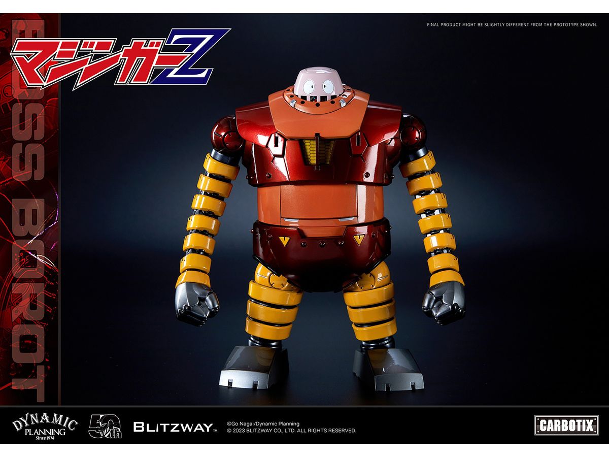 BLITZWAY《無敵鐵金剛》波士機器人合金模型 2026 年冬季再販 惡搞配件滿載